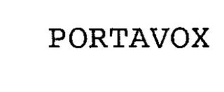 PORTAVOX trademark