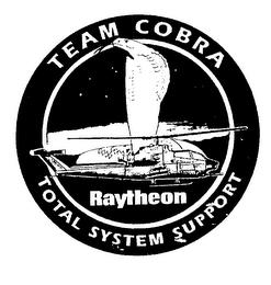 TEAM COBRA RAYTHEON TOTAL SYSTEM SUPPORT trademark