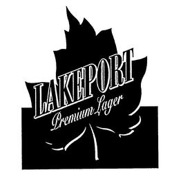 LAKEPORT PREMIUM LAGER trademark