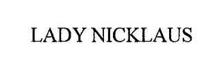 LADY NICKLAUS trademark