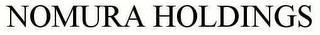 NOMURA HOLDINGS trademark