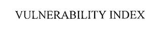 VULNERABILITY INDEX trademark