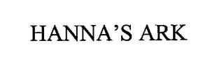 HANNA'S ARK trademark