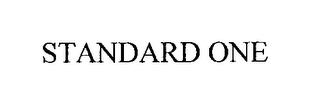 STANDARD ONE trademark