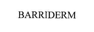 BARRIDERM trademark