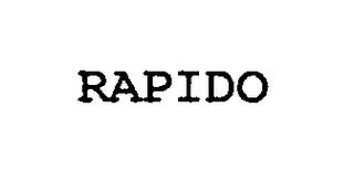 RAPIDO trademark