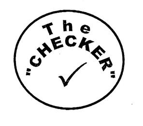 THE "CHECKER" trademark