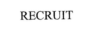 RECRUIT trademark