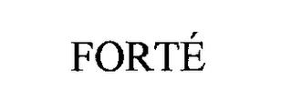 FORTE trademark