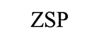 ZSP trademark