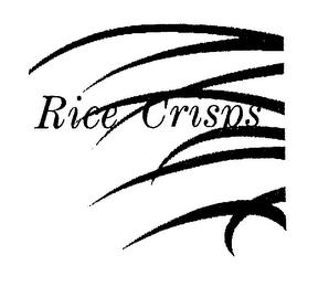 RICE CRISPS trademark