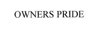 OWNERS PRIDE trademark