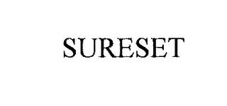 SURESET trademark