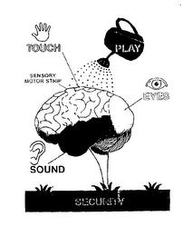 TOUCH PLAY SOUND EYES SECURITY SENSORY MOTOR STRIP trademark