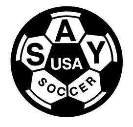 SAY USA SOCCER trademark