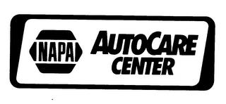 NAPA AUTOCARE CENTER trademark