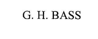 G. H. BASS trademark