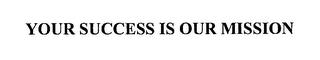 YOUR SUCCESS IS OUR MISSION trademark