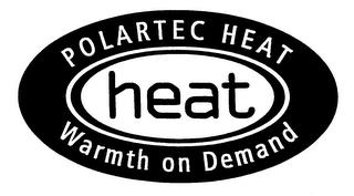 POLARTEC HEAT HEAT WARMTH ON DEMAND trademark