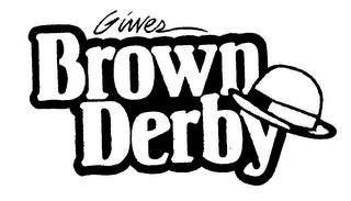 GIRVES BROWN DERBY trademark