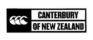 CANTERBURY OF NEW ZEALAND trademark