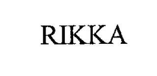 RIKKA trademark