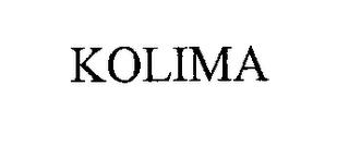 KOLIMA trademark