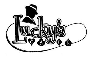 LUCKY'S CAFE trademark