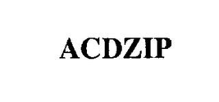 ACDZIP trademark