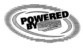 POWERED BY DANNON trademark