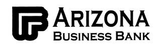 ARIZONA BUSINESS BANK trademark