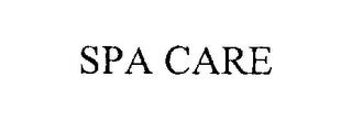 SPA CARE trademark