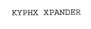 KYPHX XPANDER trademark