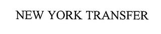 NEW YORK TRANSFER trademark