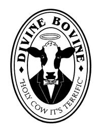 DIVINE BOVINE HOLY COW IT'S TERRIFIC trademark