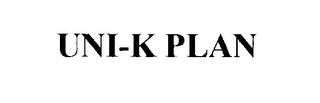 UNI-K PLAN trademark