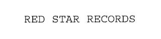 RED STAR RECORDS trademark