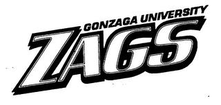 GONZAGA UNIVERSITY ZAGS trademark