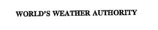 WORLD'S WEATHER AUTHORITY trademark