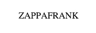 ZAPPAFRANK trademark