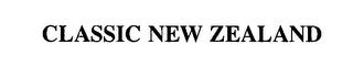 CLASSIC NEW ZEALAND trademark