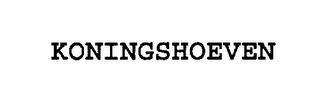 KONINGSHOEVEN trademark