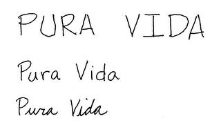 PURA VIDA trademark