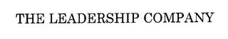 THE LEADERSHIP COMPANY trademark