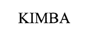 KIMBA trademark