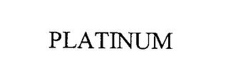 PLATINUM trademark