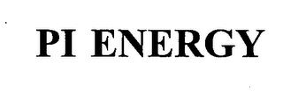 PI ENERGY trademark