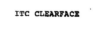 ITC CLEARFACE trademark