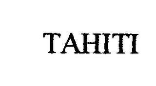 TAHITI trademark