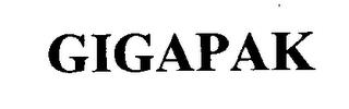 GIGAPAK trademark